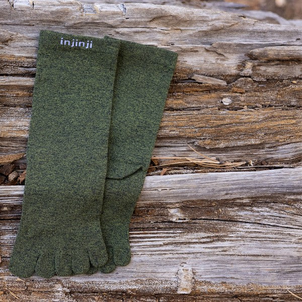 Injinji Liner Crew - Zehensocken Pine