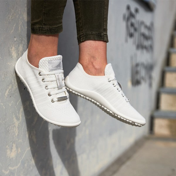 Leguano Go - Barfussschuhe Weiss