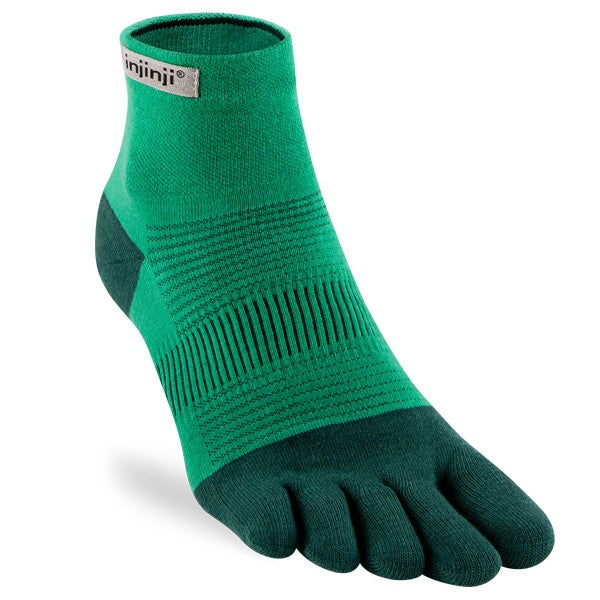 Injinji Run Lightweight Mini-Crew Fern