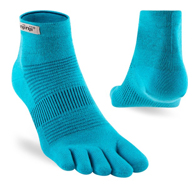 Injinji Run LGT Mini-Crew - Zehensocken Pacific Blue