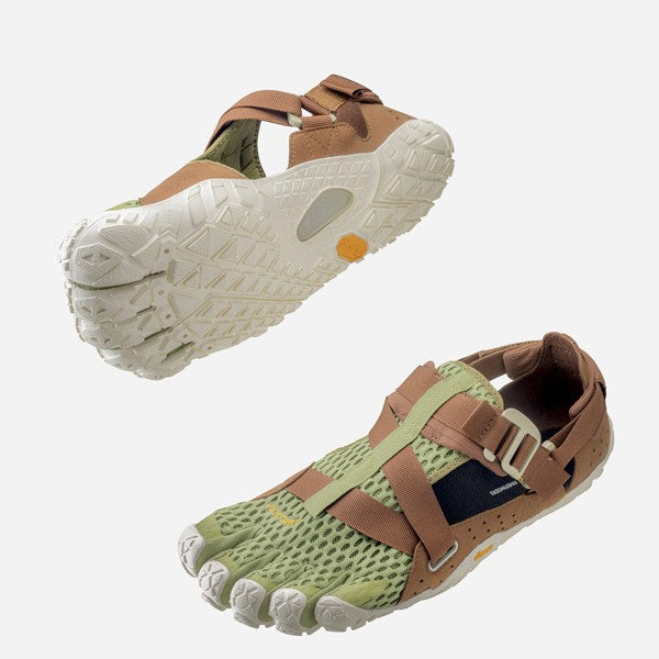 Vibram FiveFingers Breezandal - Chaussures pieds nus Vert olive/Marron