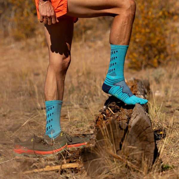 Injinji ULtra Run Crew Pacific Blue