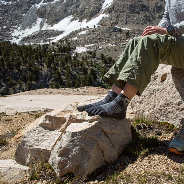 Injinji   Outdoor MDW Mini-Crew - Zehensocken Anthrazit