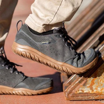 Lems Primal Zen Leder -Barfussschuhe Graphite