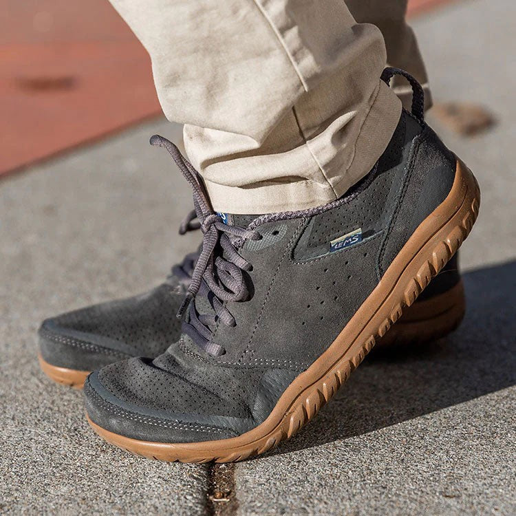 Lems Primal Zen Leder -Barfussschuhe Graphite