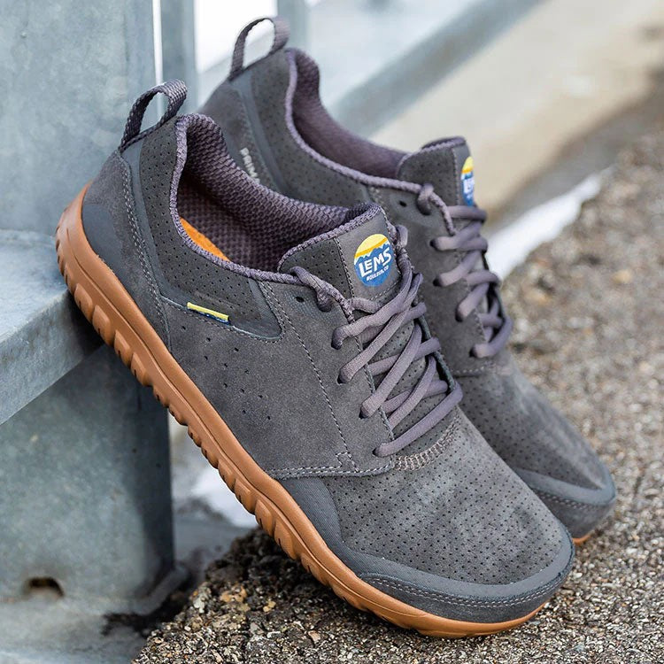 Lems Primal Zen Leder -Barfussschuhe Graphite