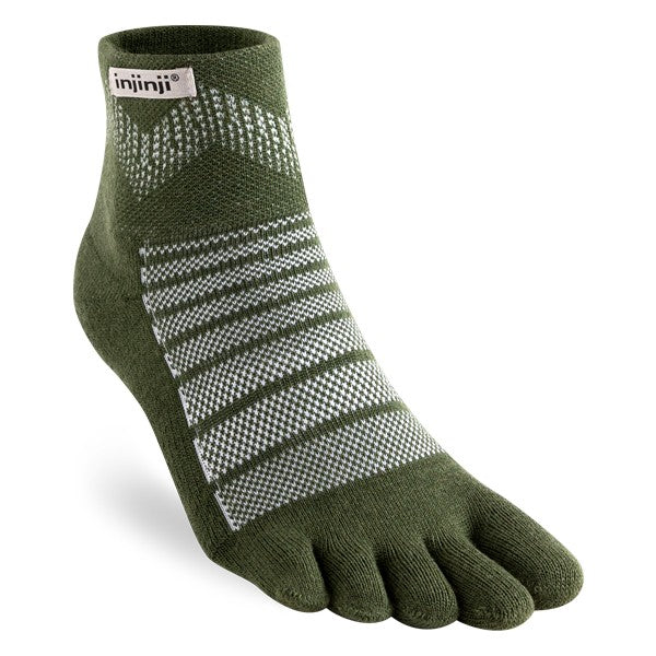 Injinji Outdoor MDW Mini-Crew - Wandersocken Forest