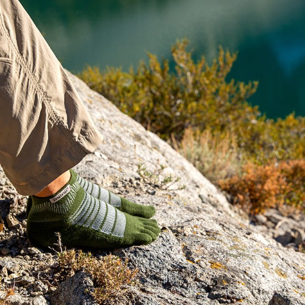 Injinji Outdoor MDW Mini-Crew - Wandersocken Forest