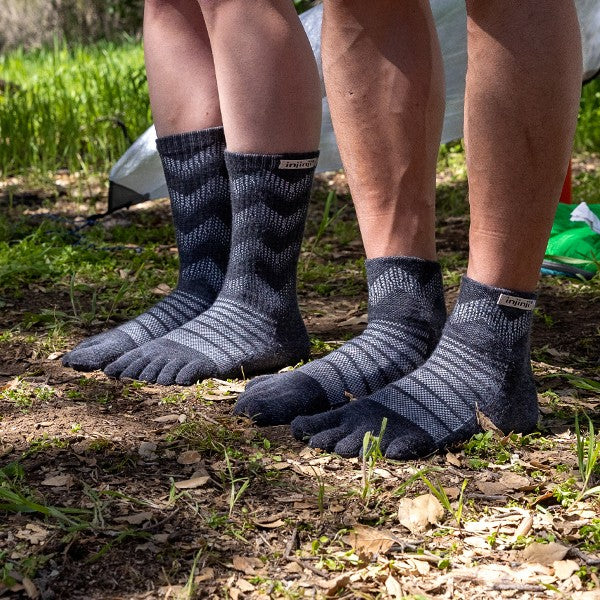 Injinji   Outdoor MDW Mini-Crew - Zehensocken Anthrazit