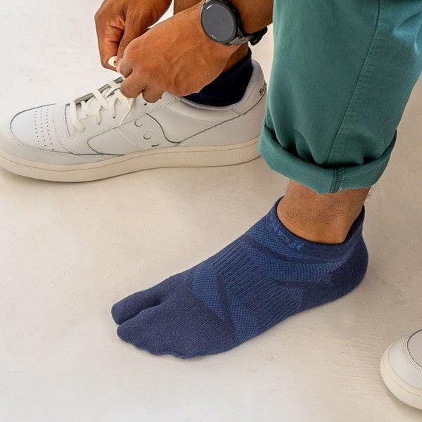 Injinji Split Toe No-Show Marino