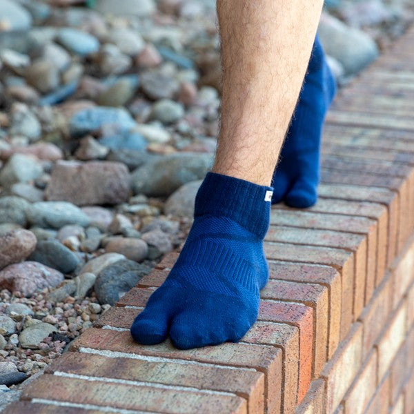 Injinji Split Toe Mini-Crew Marino