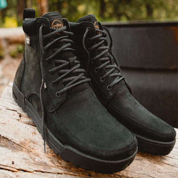 Lems Boulder Boot Summit- Barfussschuhe  Coal