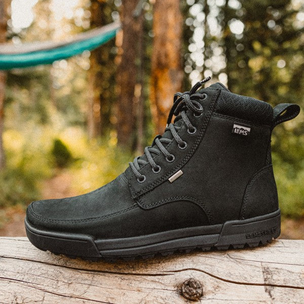 Lems Boulder Boot Summit- Barfussschuhe  Coal