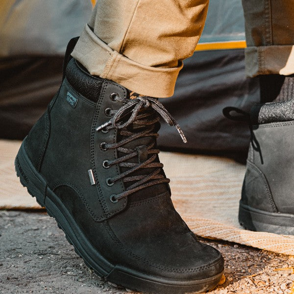 Lems Boulder Boot Summit- Barfussschuhe  Coal