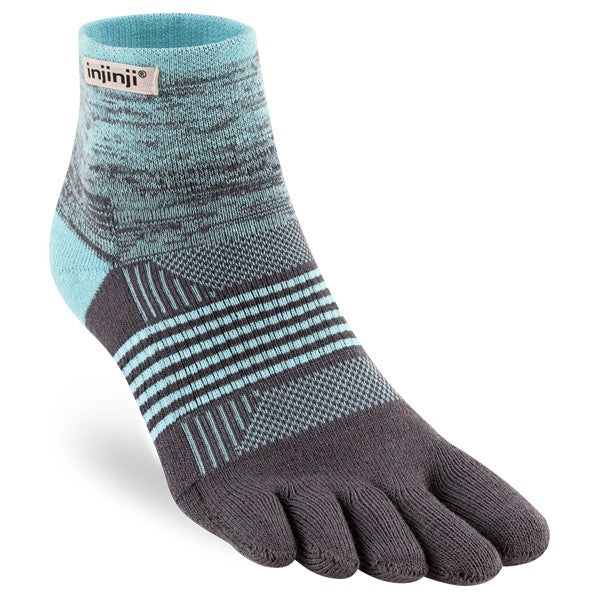 Injinji Damen Trail Mini-Crew Zehensocken Seascape