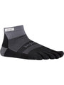 Injinji Zehensocken Injinji Zehensocken Trail Midweight Mini-Crew Grau/Schwarz - 213130120