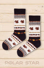 Socken Polar Star  Ekorn