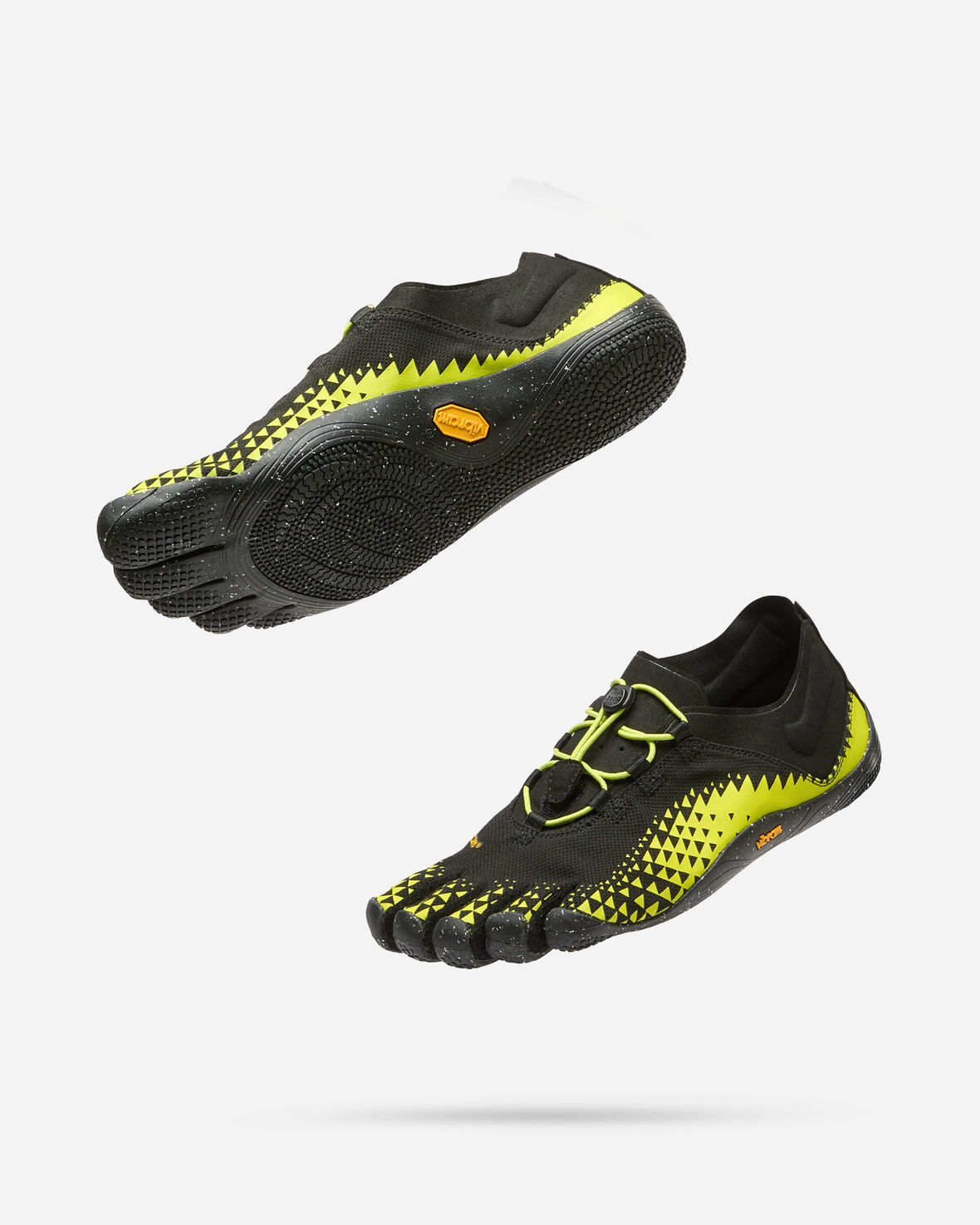 Vibram Fivefingers Groundsplay LS Damen Black Lime