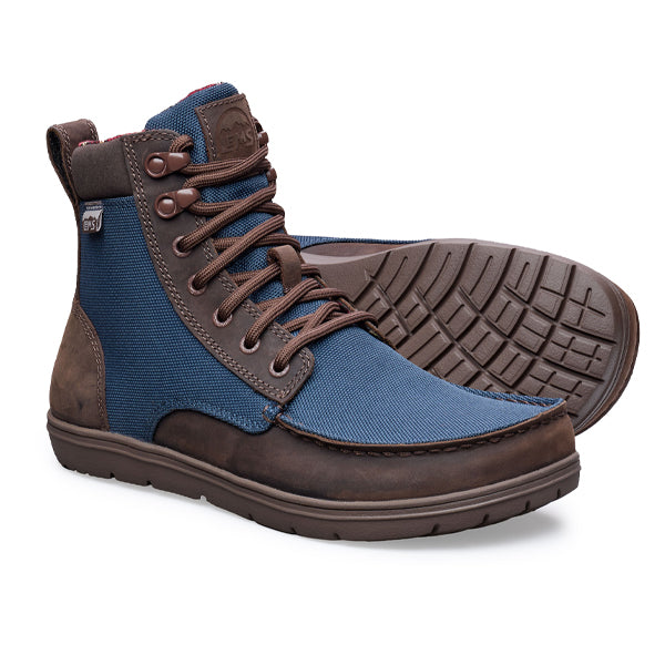 Lems Boulder Boot Navy Stout