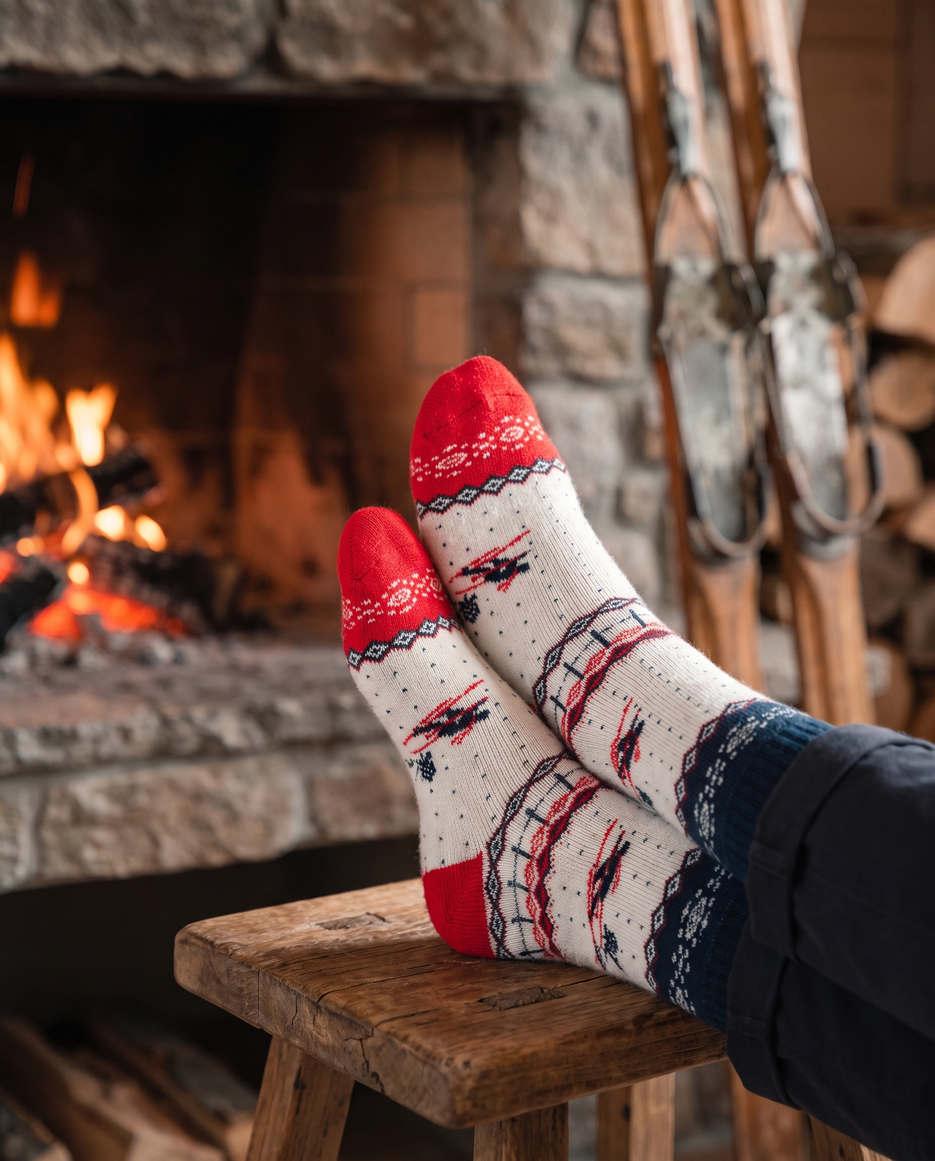 Socken Polar Star Skilober