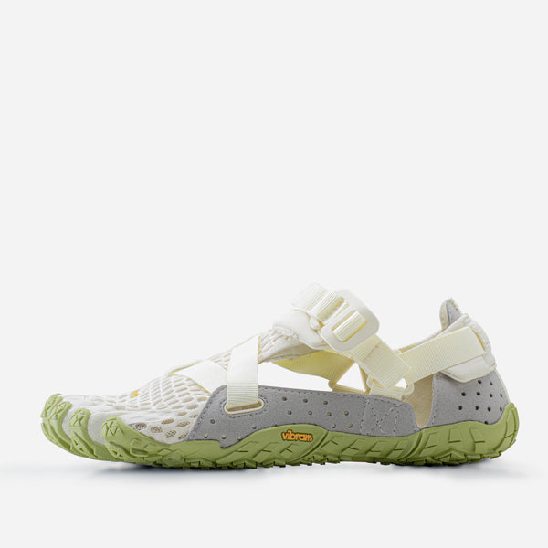 Vibram Fivefingers Breezandal - BarfussschuheIvory/Green